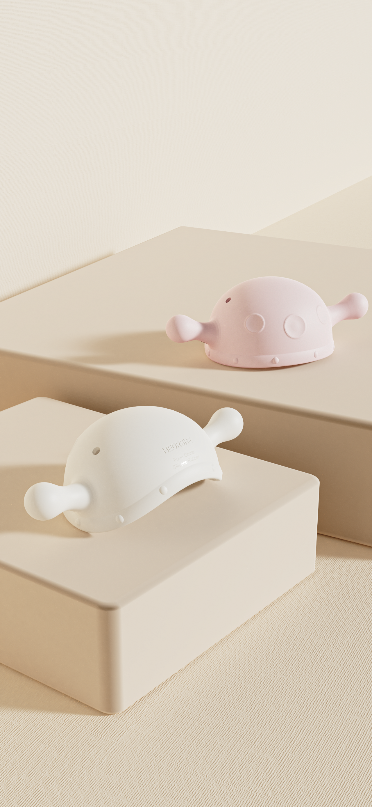 HEORSHE Explorer Teether — Textured Gum Relief for Babies