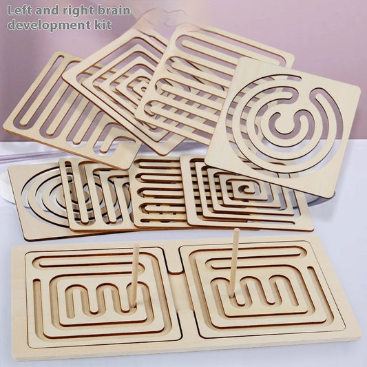 Children’s Educational Wooden Toy Collection