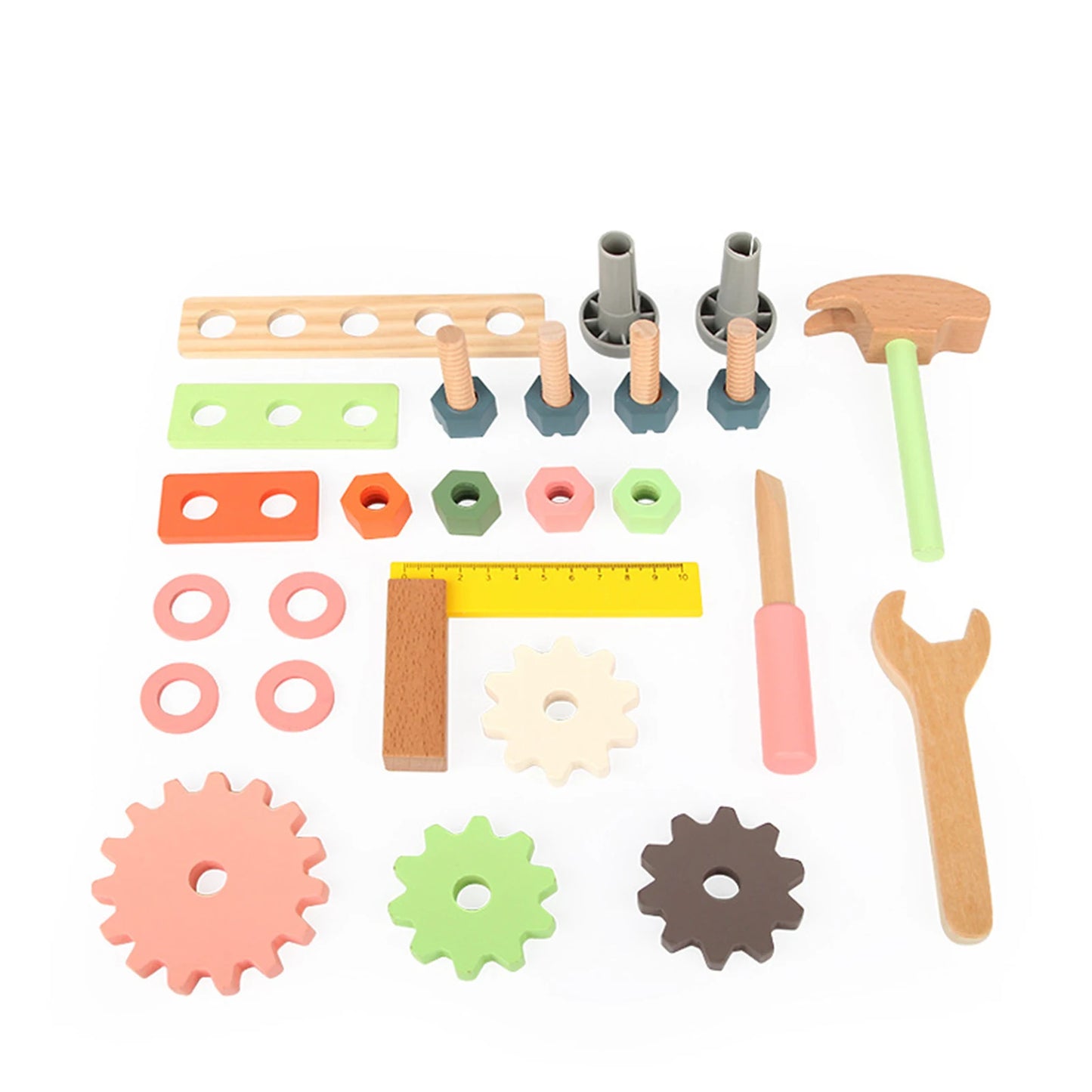 Wooden Tool Bench Play Set