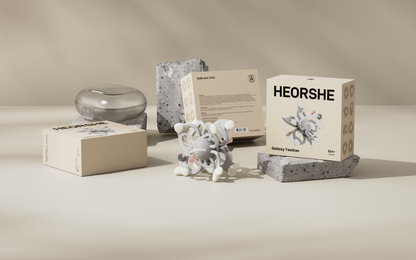 HEORSHE Galaxy Teether — Multi-Texture Teething Relief (6+ months)