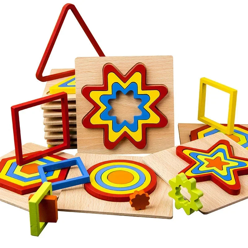 Montessori Shape Sorting Puzzle