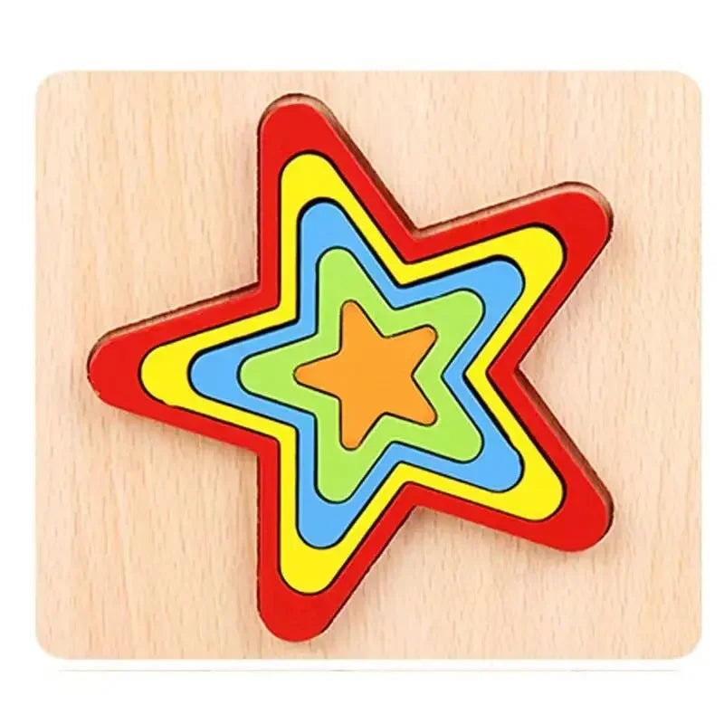 Montessori Shape Sorting Puzzle