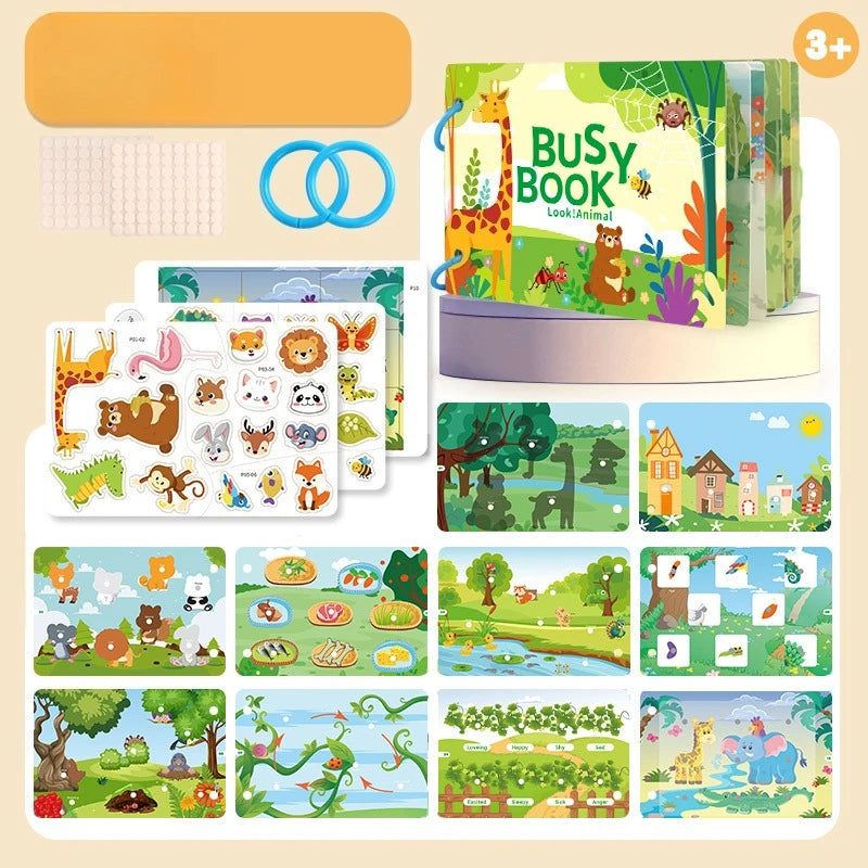 Montessori Quiet & Activity Book Collection