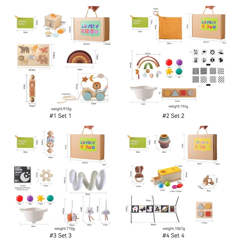 Montessori Wooden Coin Drawer Box