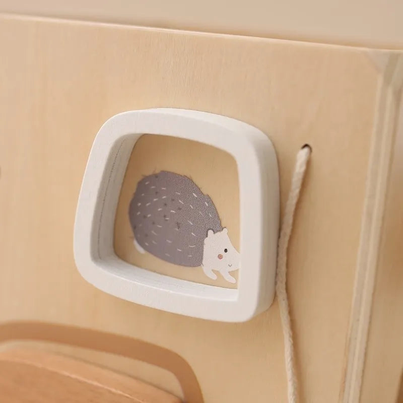 5-in-1 Wooden Activity Cube