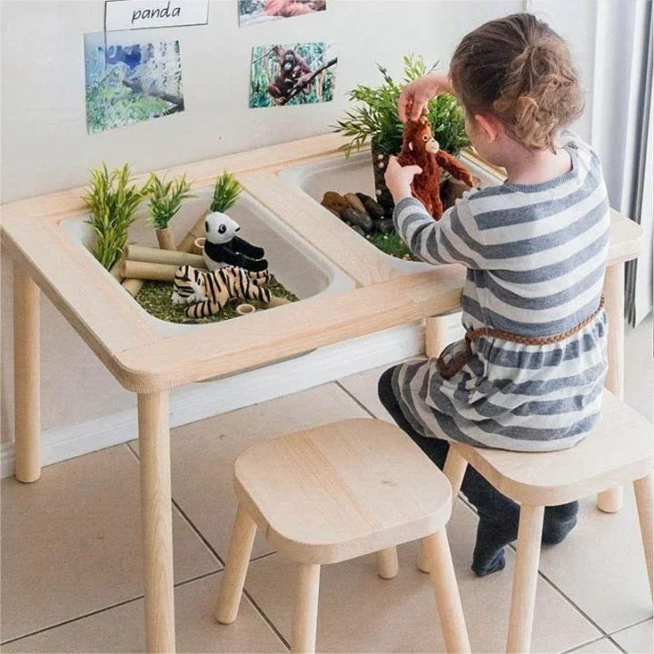 Children’s Sensory Learning Table & Storage Set