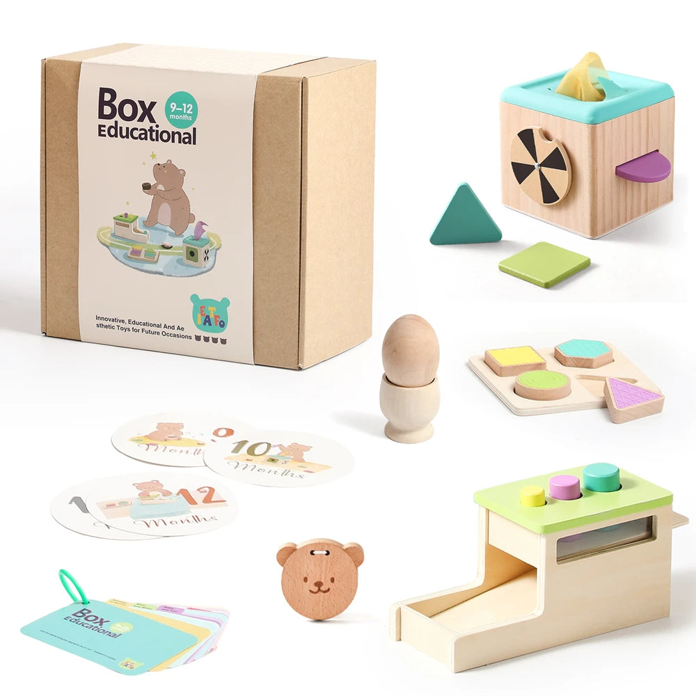 Montessori Wooden Toys Set