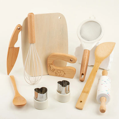 Montessori Kitchen Tools Real Cooking Set