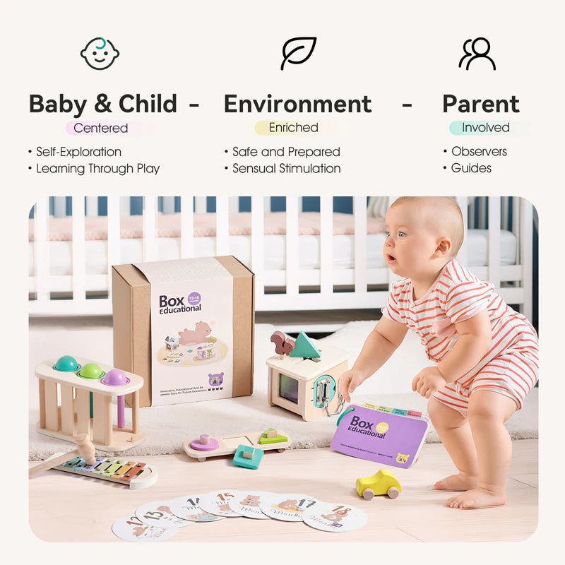 Montessori Fine Motor Skills Toy Set