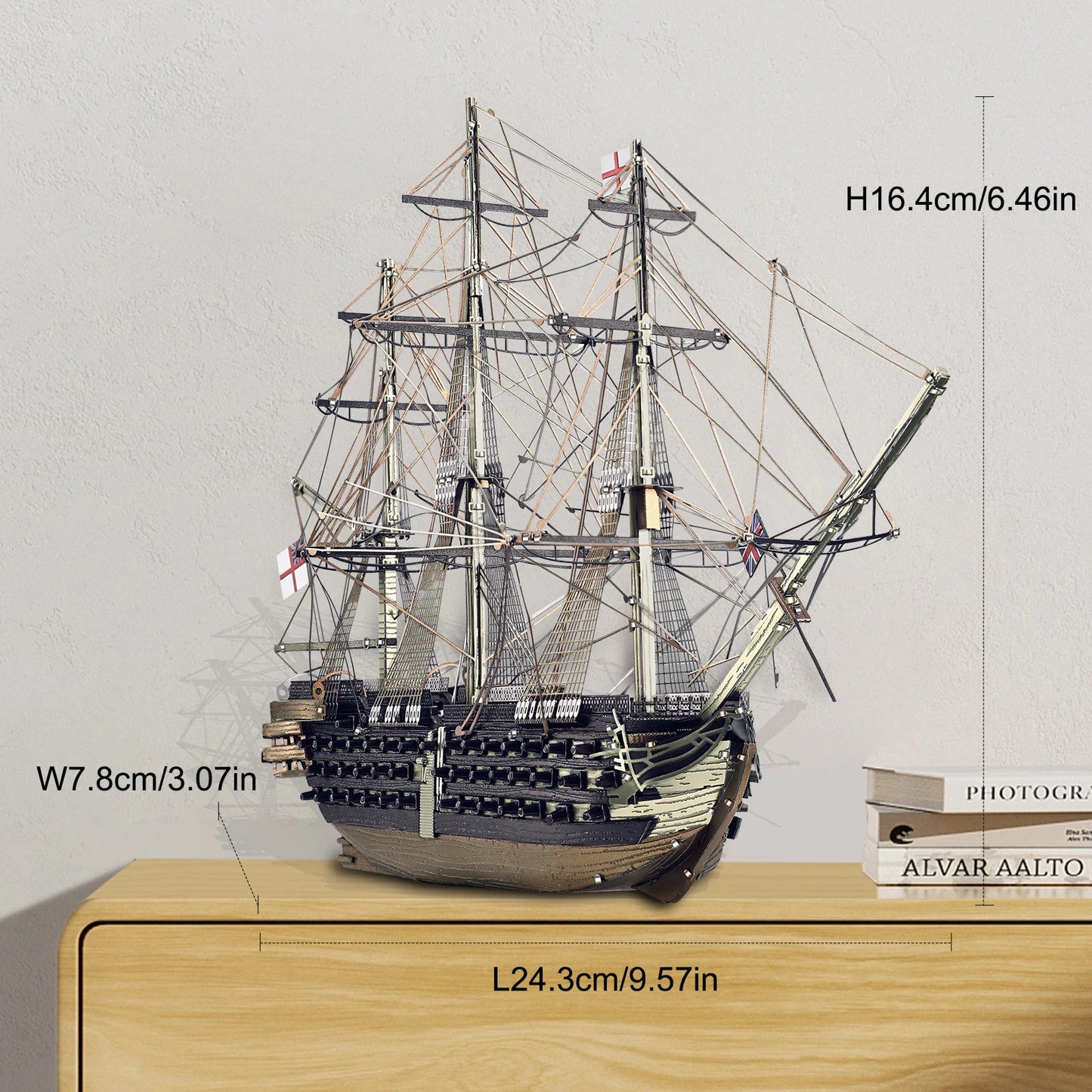 Piececool HMS Victory 3D Metal Puzzle