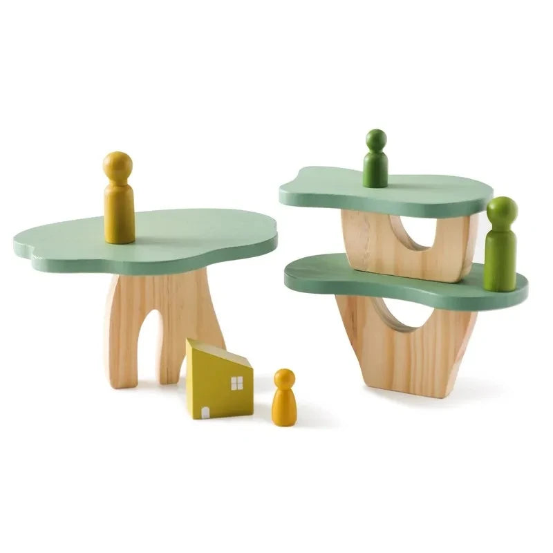 Montessori Sensory Stacking Blocks