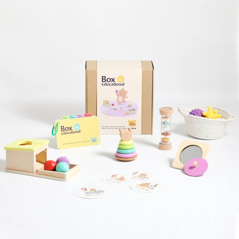 Montessori Multi-Purpose Puzzle & Baby Growth Milestone Set