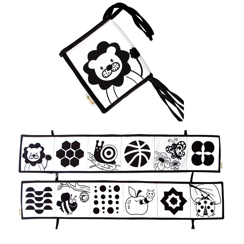 Sensory Cloth Book Baby Toys 0–12 Months