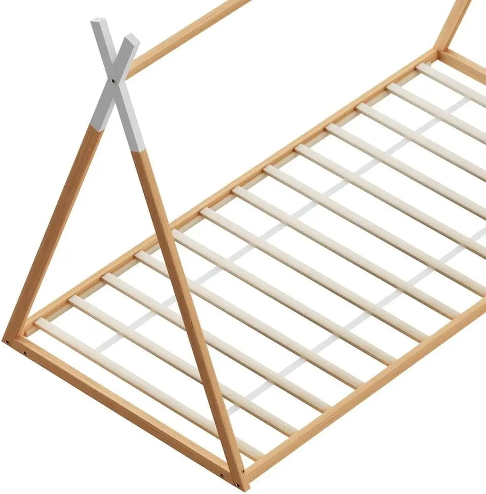 Platform Wooden Montessori Beds Base with Plywood Slat