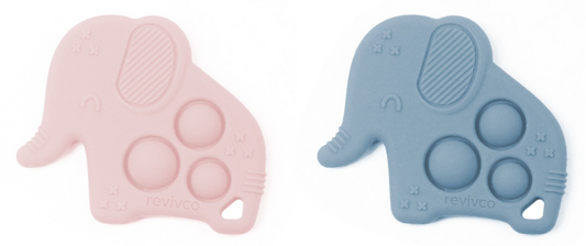 POP Elephant Sensory Chew — Soothing Teether for Babies (3+ months)