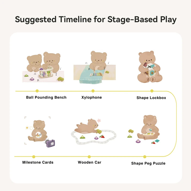 Montessori Fine Motor Skills Toy Set