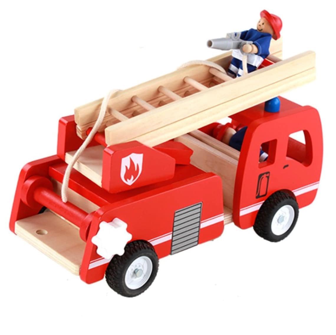 Wooden Fire Truck