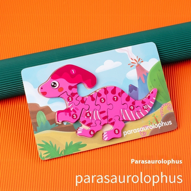 Montessori 3D Wooden Puzzle Model