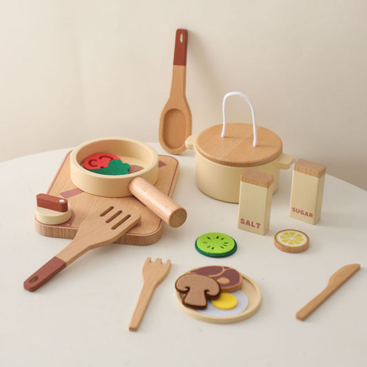 Children’s Wooden Play House Kitchen